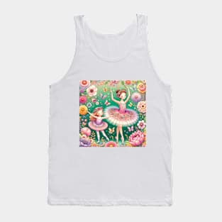 An Adventure between Ballet and Flowers #4 Tank Top